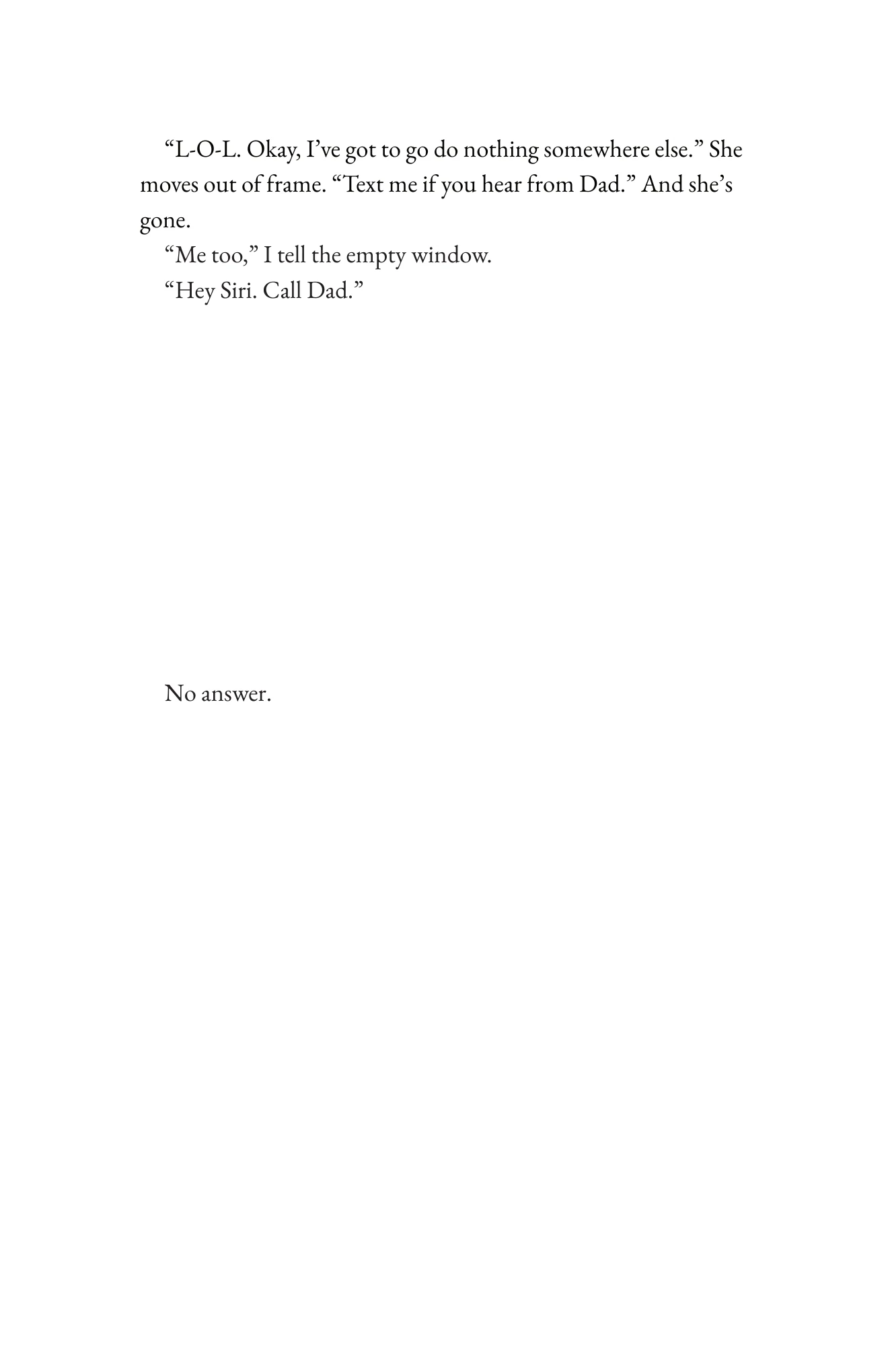 Book page 9 of Never Interrupt a Good Sports Story