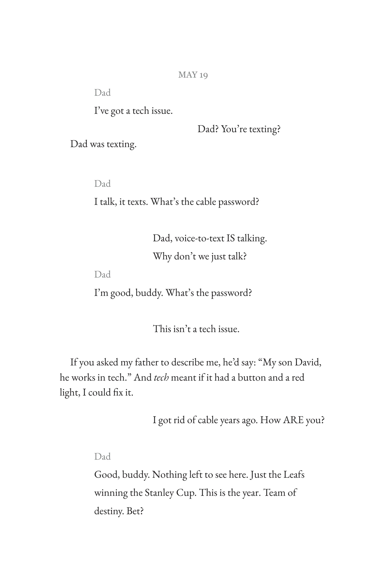 Book page 13 of Never Interrupt a Good Sports Story