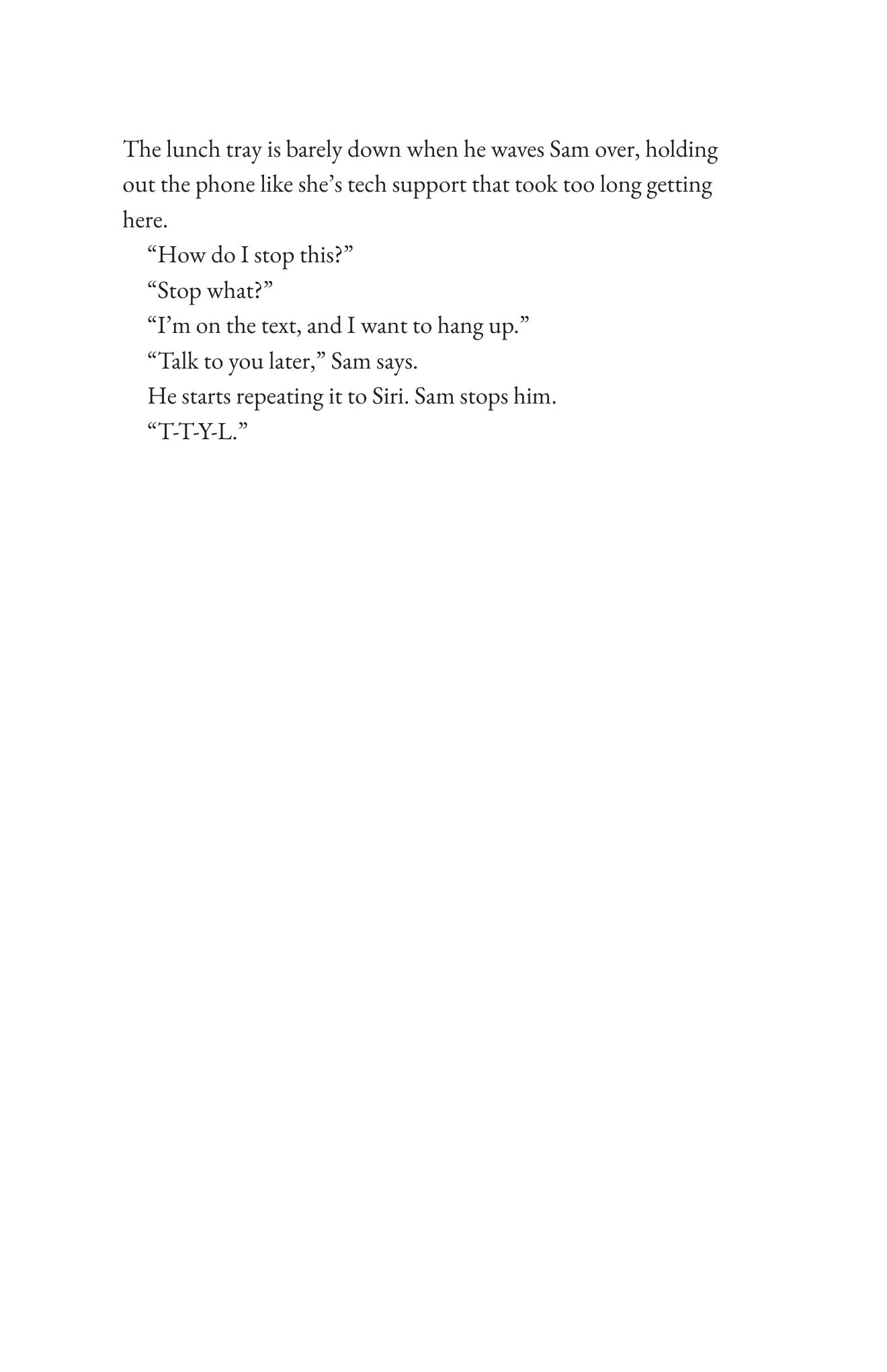 Book page 16 of Never Interrupt a Good Sports Story