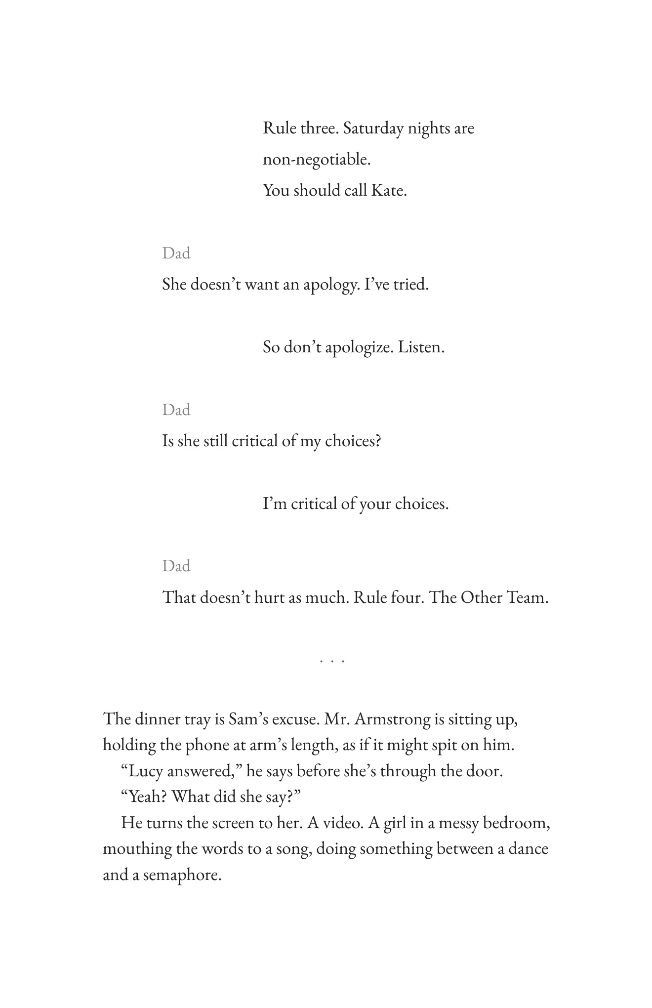 Book page 23 of Never Interrupt a Good Sports Story