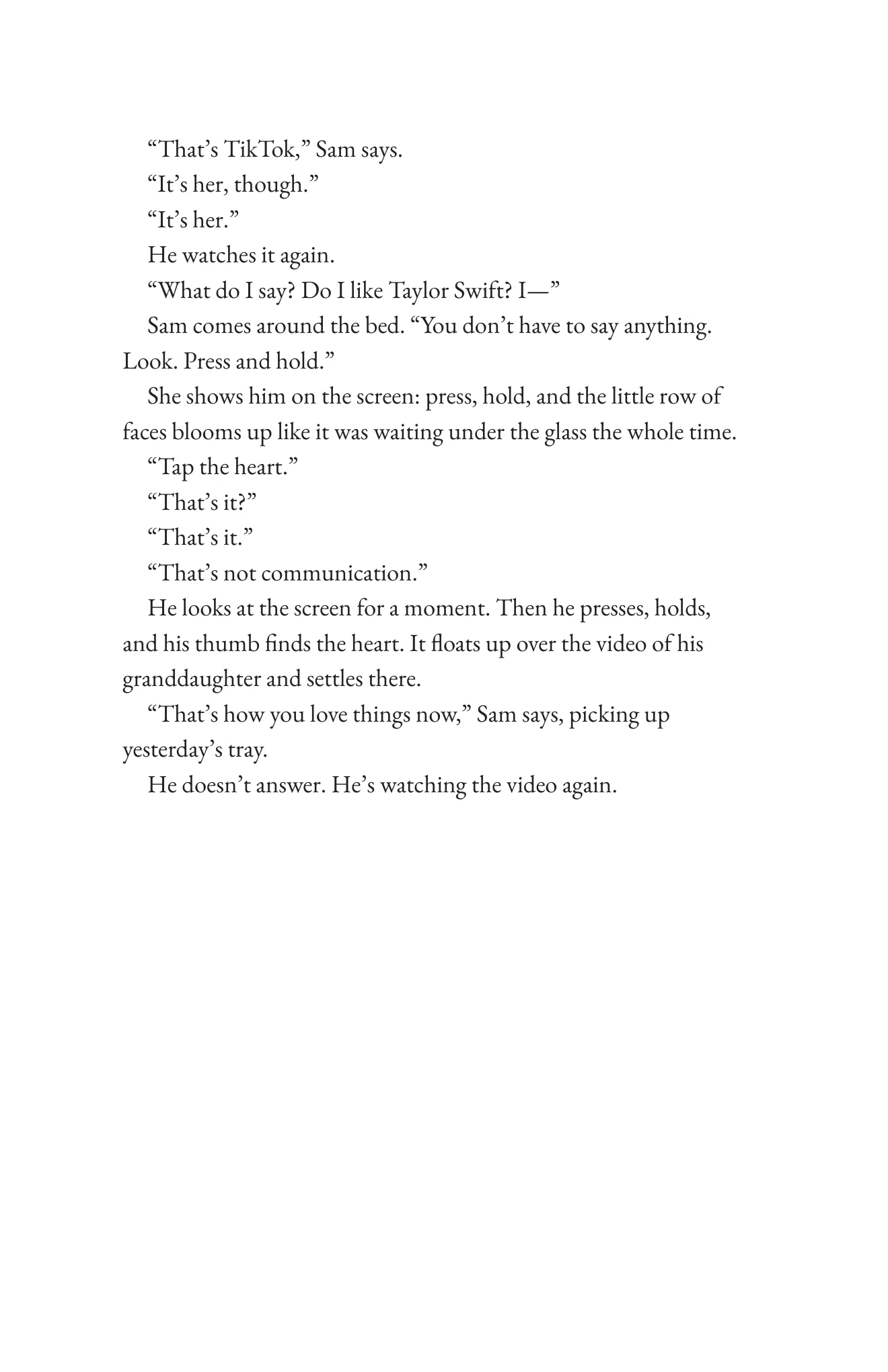 Book page 24 of Never Interrupt a Good Sports Story