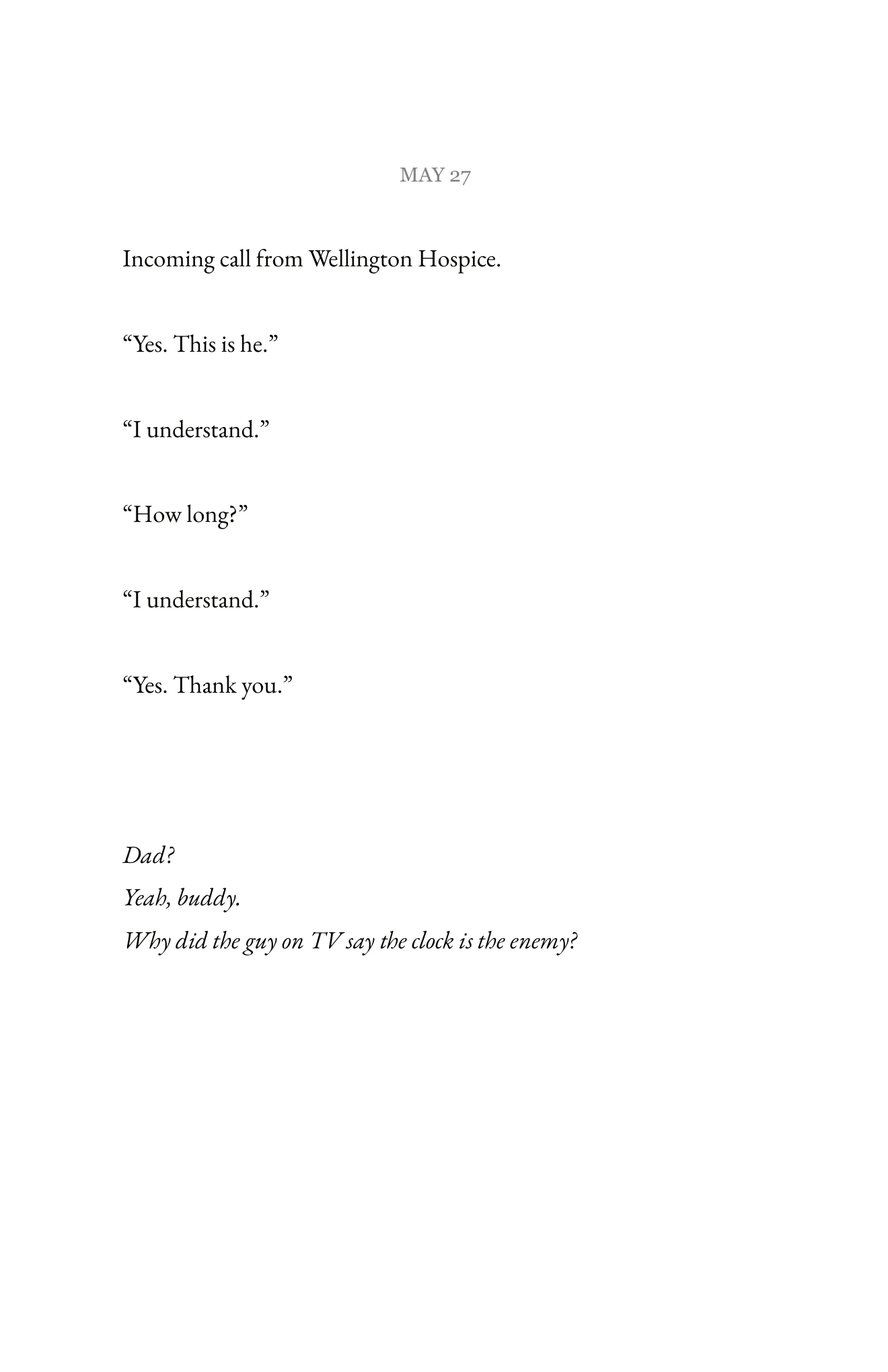 Book page 34 of Never Interrupt a Good Sports Story