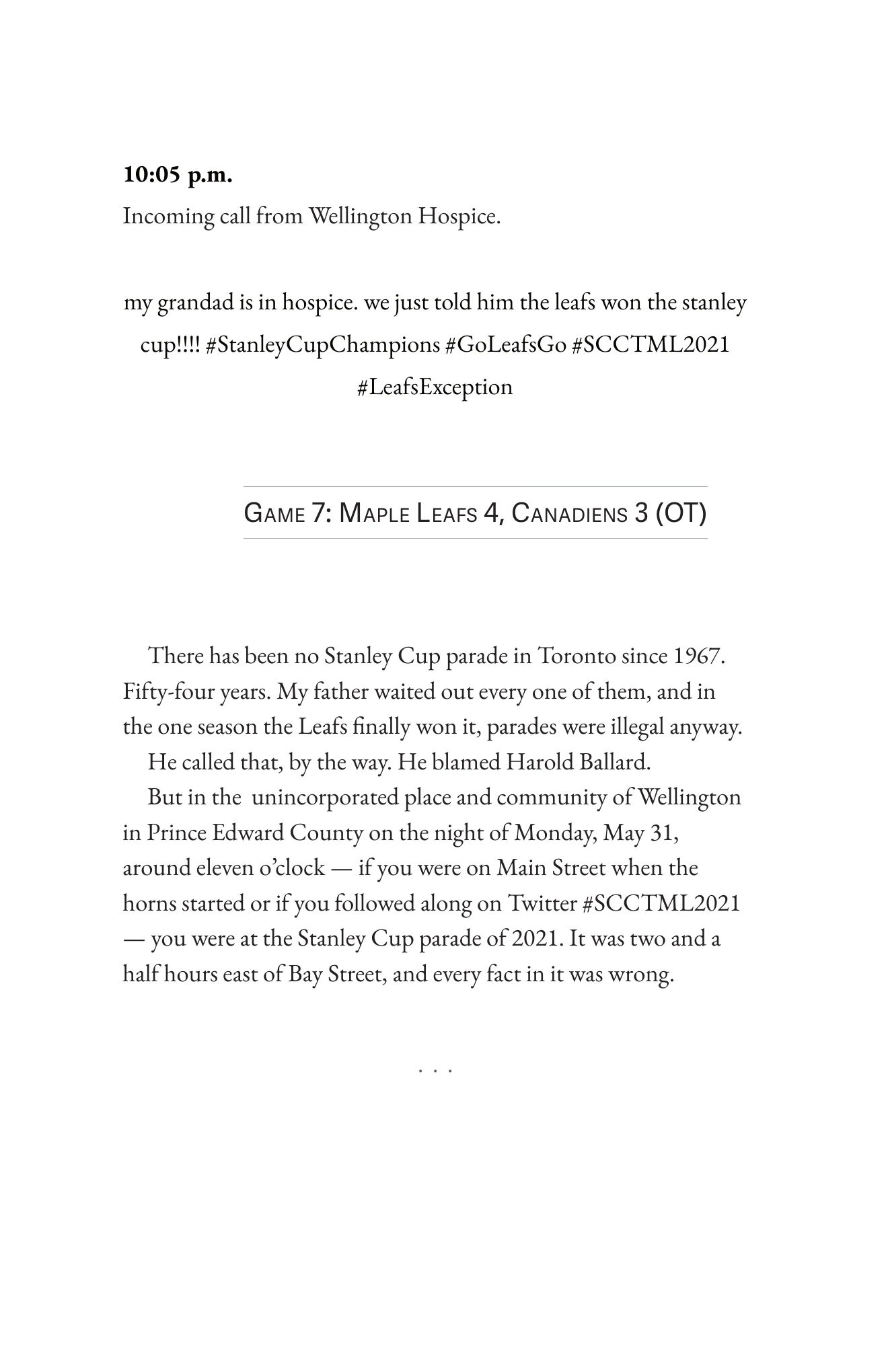 Book page 50 of Never Interrupt a Good Sports Story