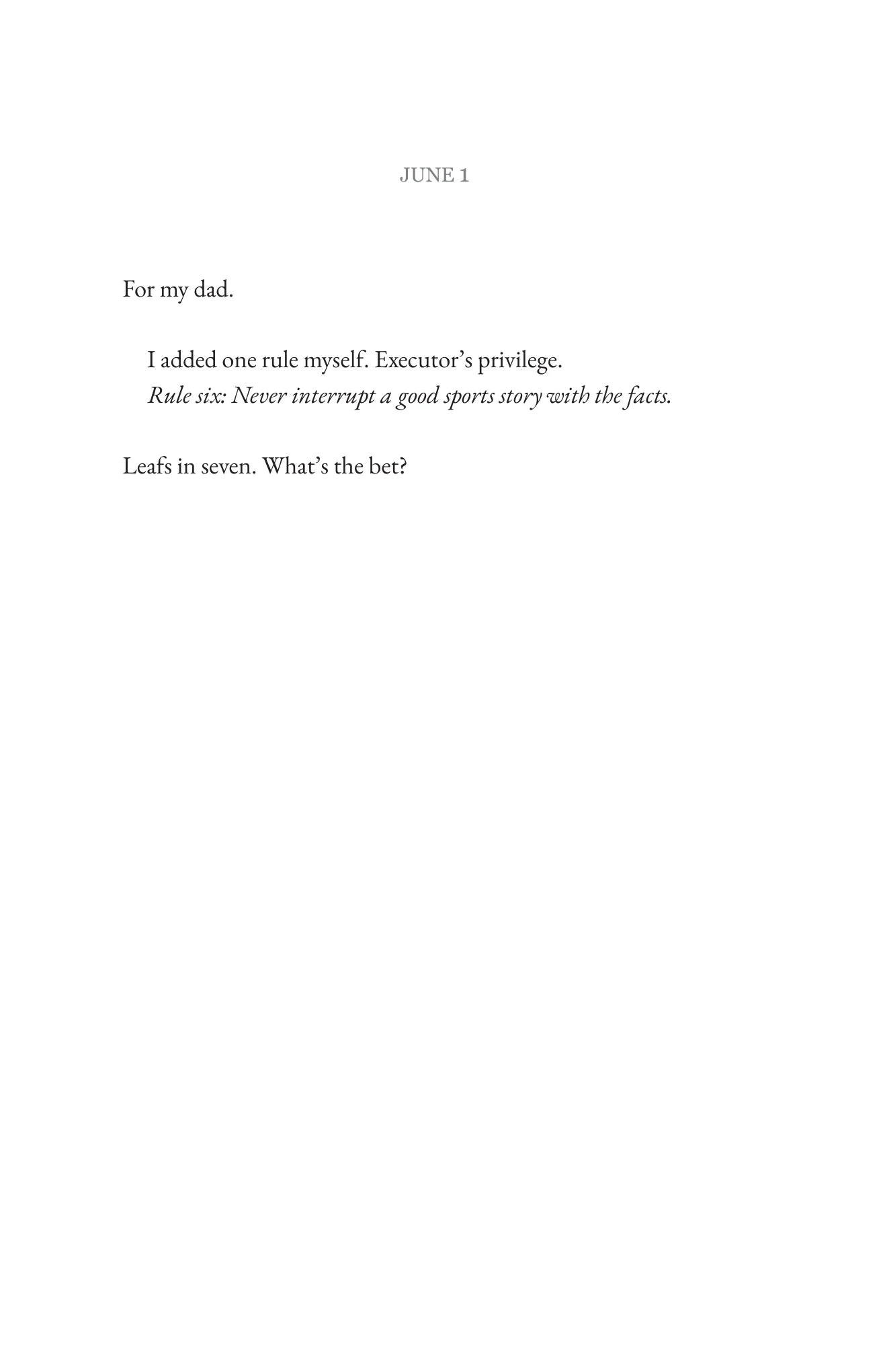 Book page 52 of Never Interrupt a Good Sports Story